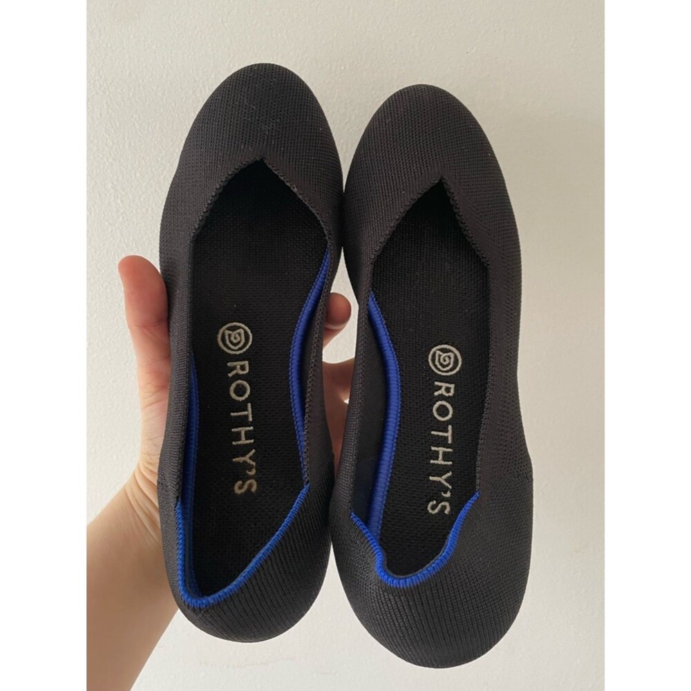 Rothy’s Knit Flats in Black Size 9